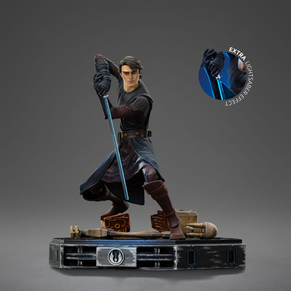 Star Wars: The Clone Wars Deluxe Art Scale Statue 1/10 Anakin Skywalker 19 cm Image 14