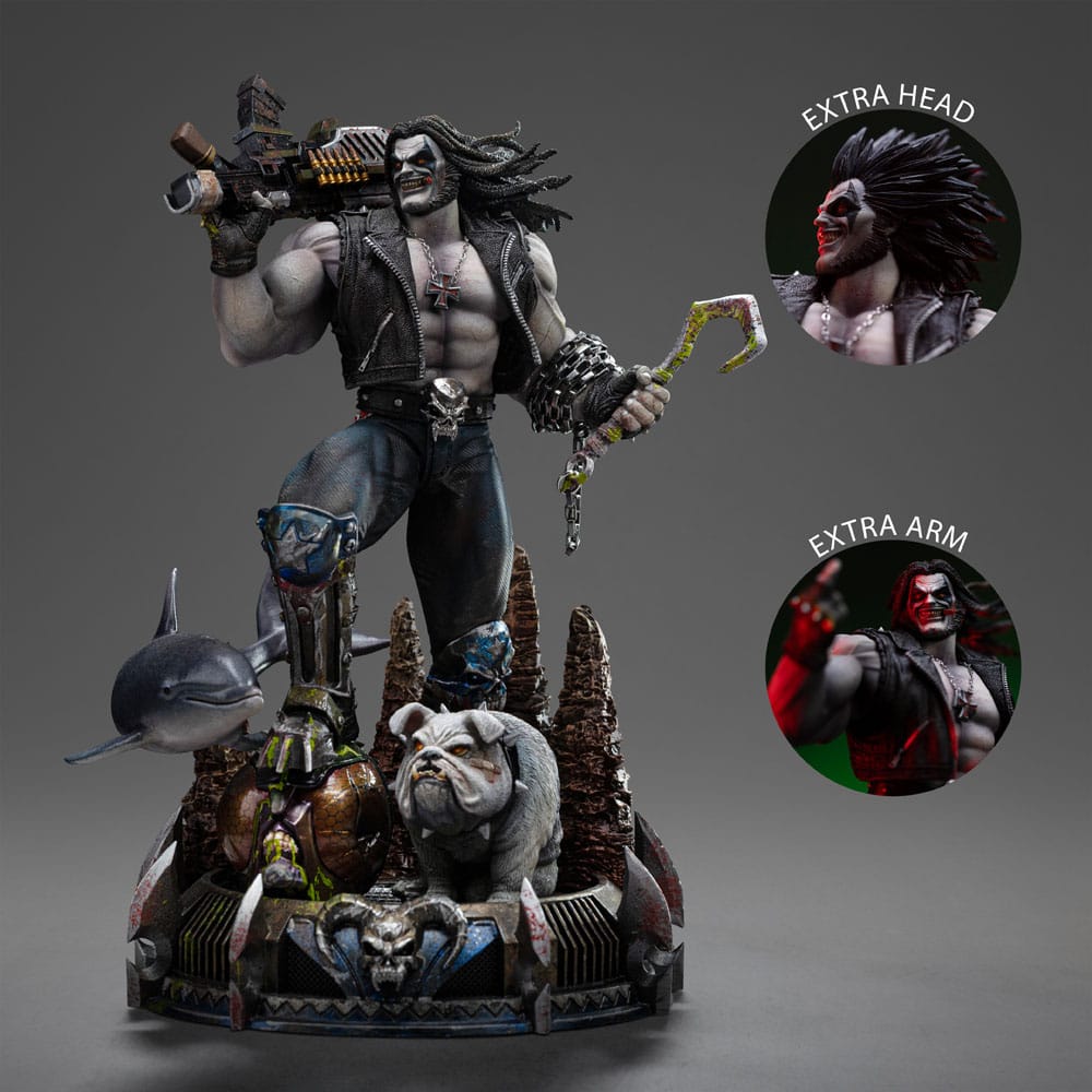 DC Comics Art Scale Statue 1/10 Lobo Unleashed 24 cm Image 12