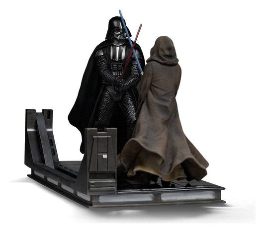 Star Wars Deluxe Art Scale Statue 1/10 Darth Vader Vs Obi-Wan Kenobi (CCXP Exclusive 2025) 24 cm Image 2