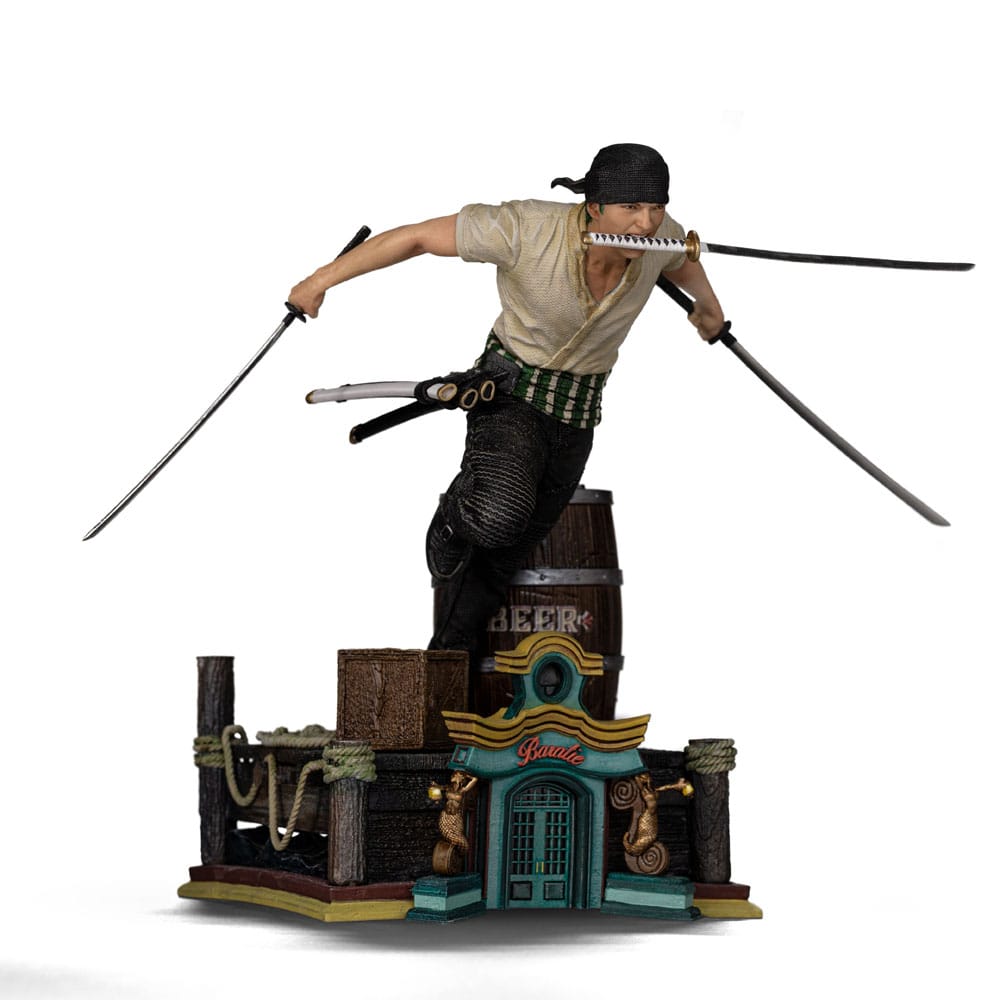 One Piece Art Scale Statue 1/10 Zoro 19 cm Image 3