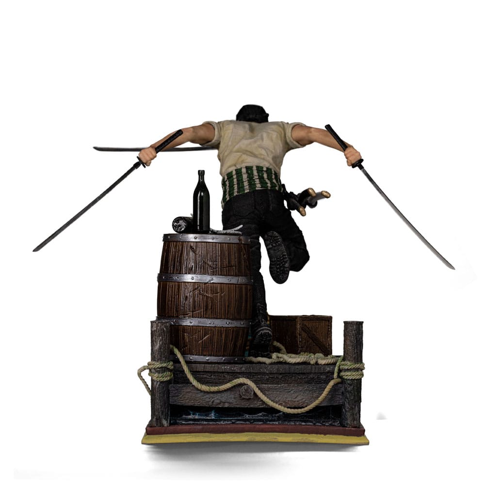 One Piece Art Scale Statue 1/10 Zoro 19 cm Image 4