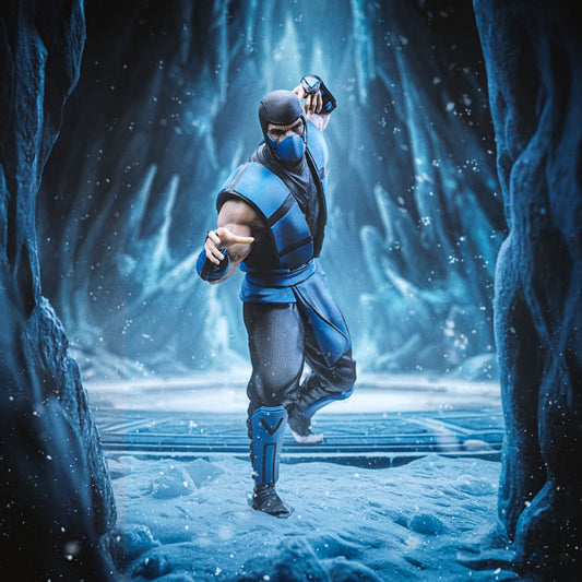Mortal Kombat Art Scale Statue 1/10 Sub-Zero (Ninjas Collection) heo Exclusive 21 cm Image 2