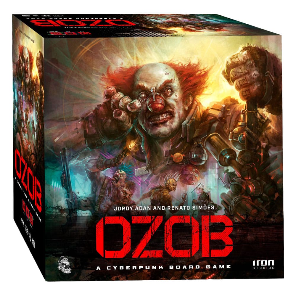 Ozob: A Cyberpunk Board Game Brettspiel *Englische Version* Image