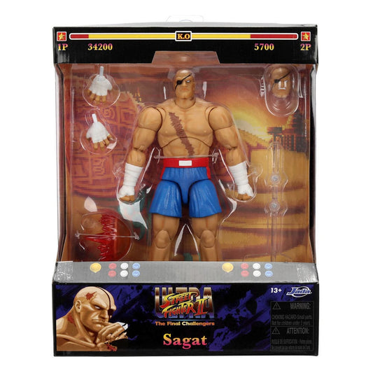 Ultra Street Fighter II: The Final Challengers Actionfigur 1/12 Sagat 19 cm Image 2