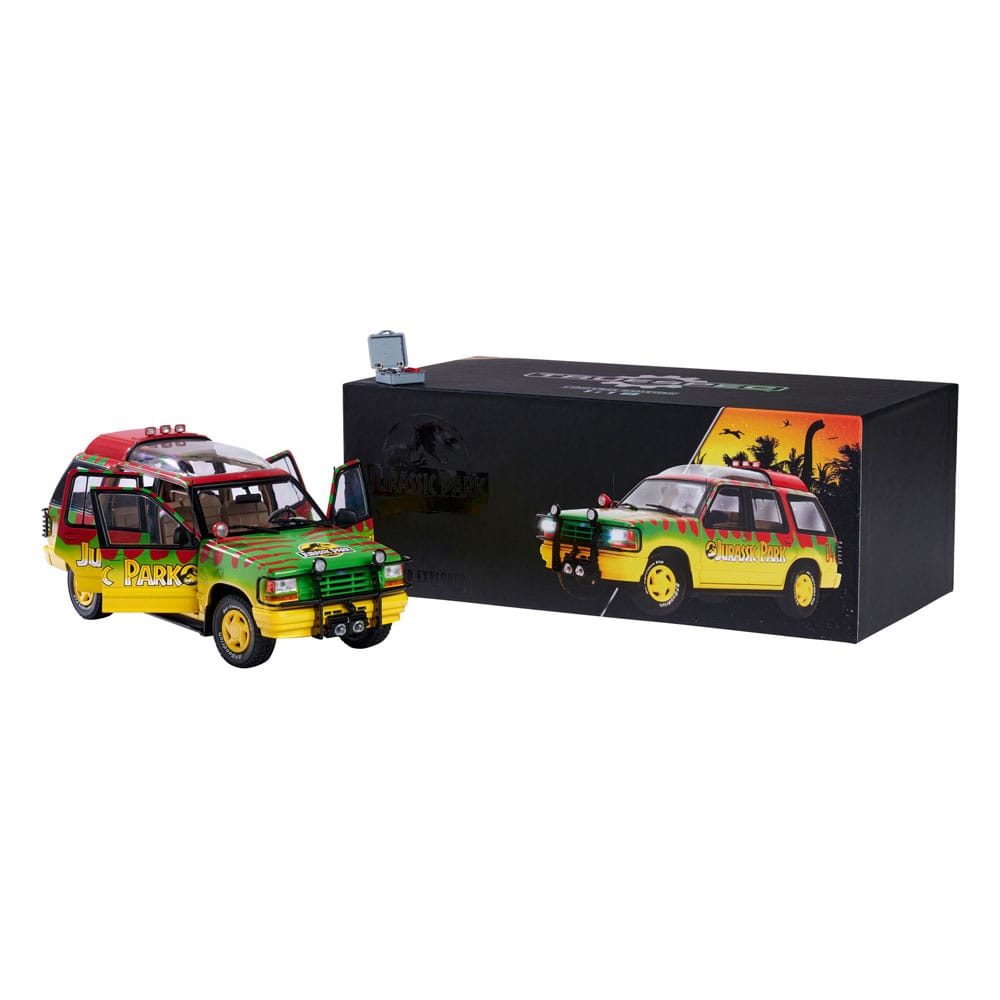 Jurassic Park Diecast Modell 1/18 Ford Explorer Image