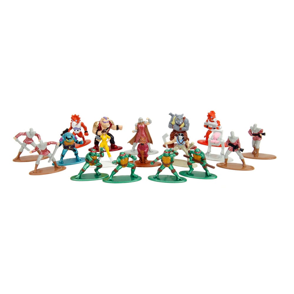 Teenage Mutant Ninja Turtles Nano Metalfigs Diecast Minifiguren 18-er Pack Wave 2 4 cm Image 2
