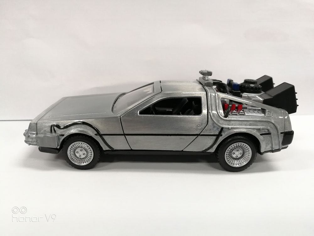 Zurück in die Zukunft Hollywood Rides Diecast Modell 1/32 DeLorean Time Machine Image