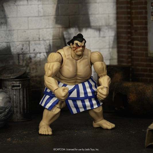 Ultra Street Fighter II: The Final Challengers Actionfigur 1/12 E. Honda 16 cm Image 2