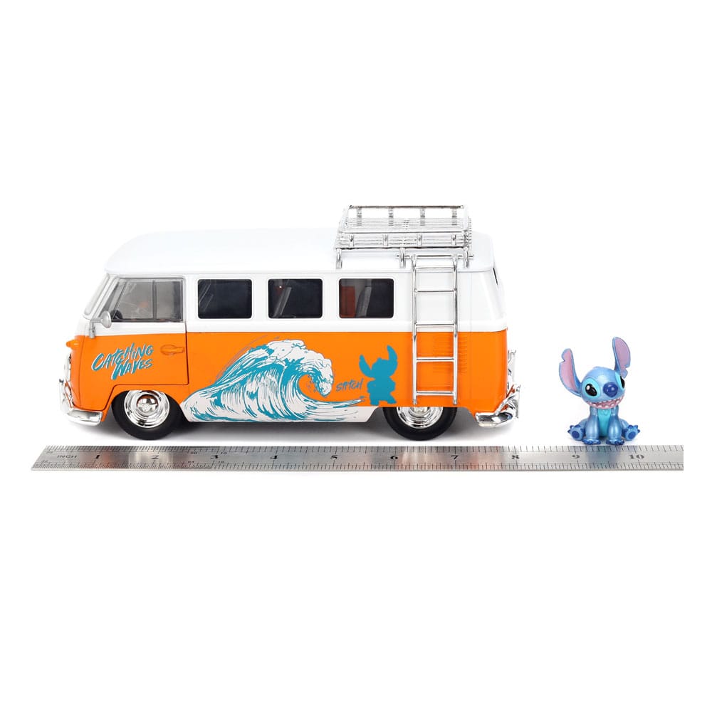 Lilo & Stitch Diecast Modell 1/24 1961 VW Bus Stitch Image 7