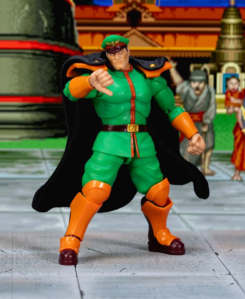 Ultra Street Fighter II: The Final Challengers Actionfigur 1/12 M. Bison Deluxe 15 cm Image 3