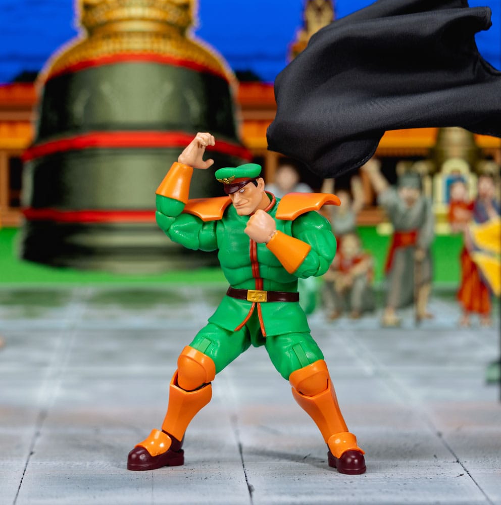 Ultra Street Fighter II: The Final Challengers Actionfigur 1/12 M. Bison Deluxe 15 cm Image 4