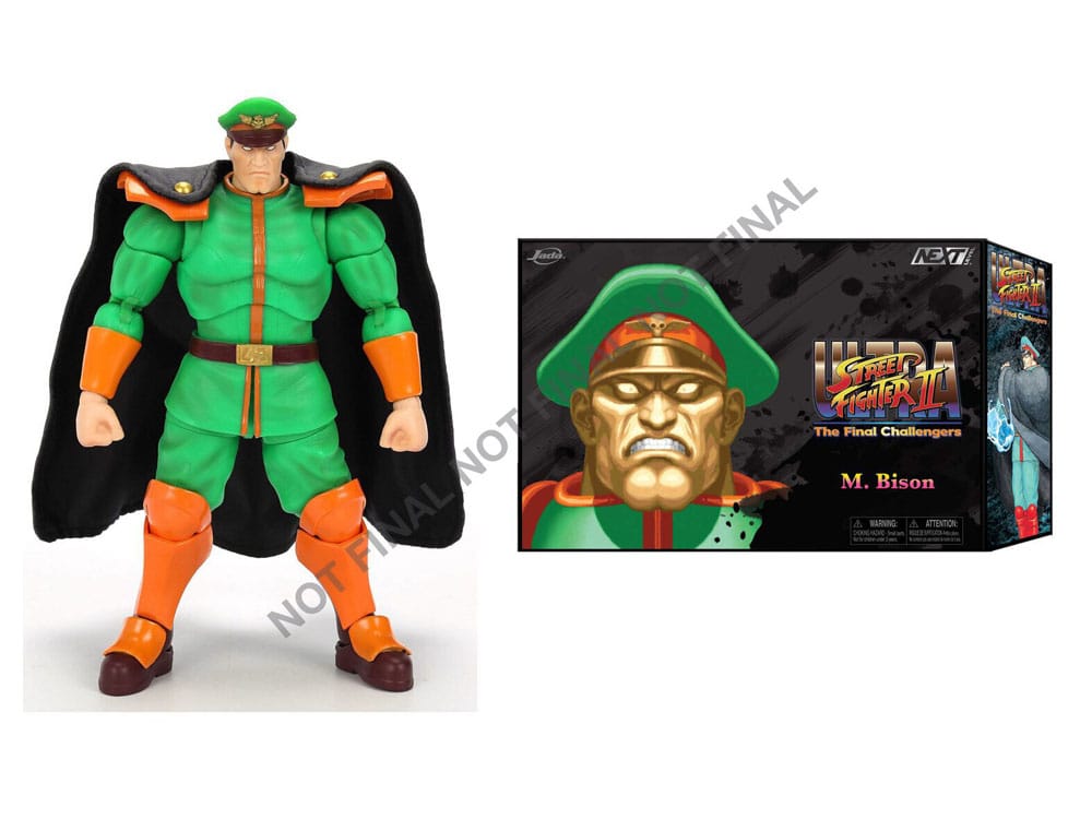 Ultra Street Fighter II: The Final Challengers Actionfigur 1/12 M. Bison Deluxe 15 cm Image 7