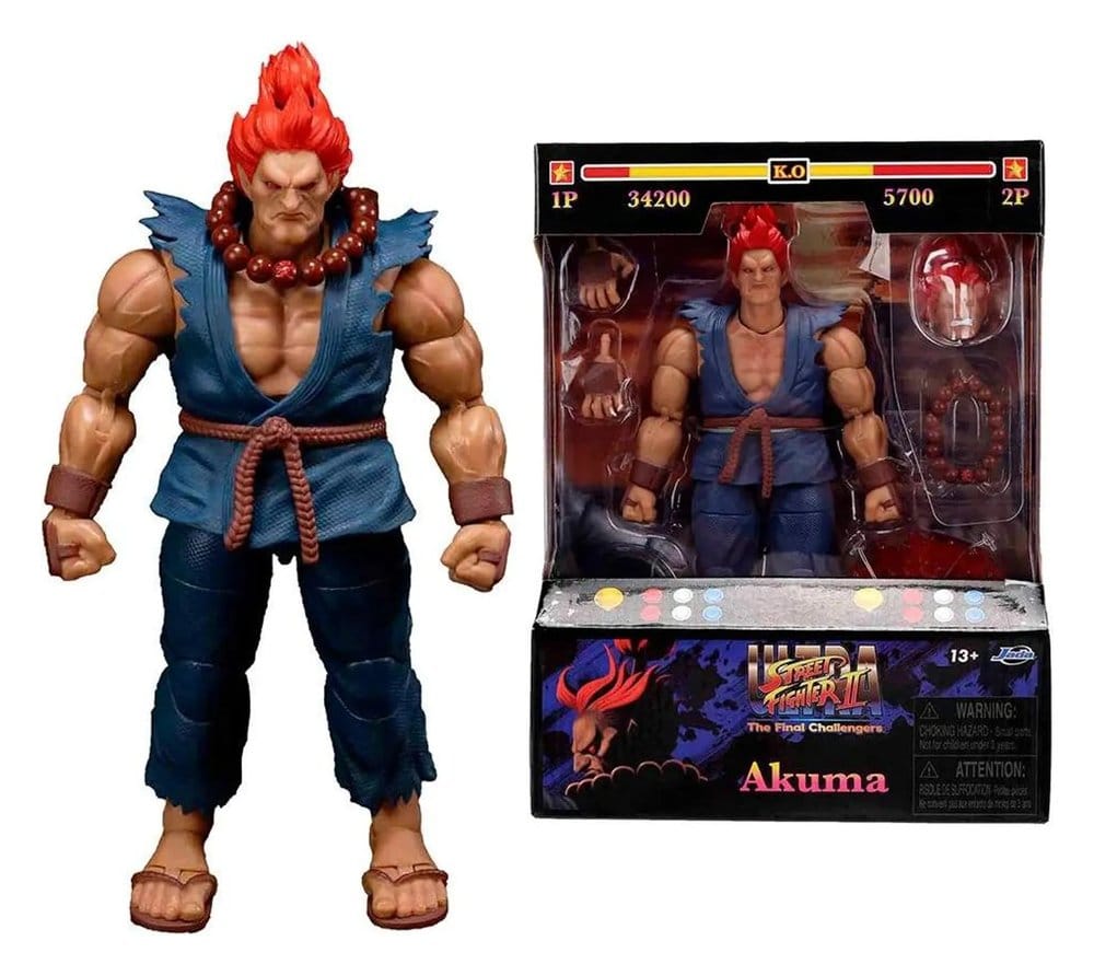 Street Fighter II Actionfigur Akuma 15 cm Image 5