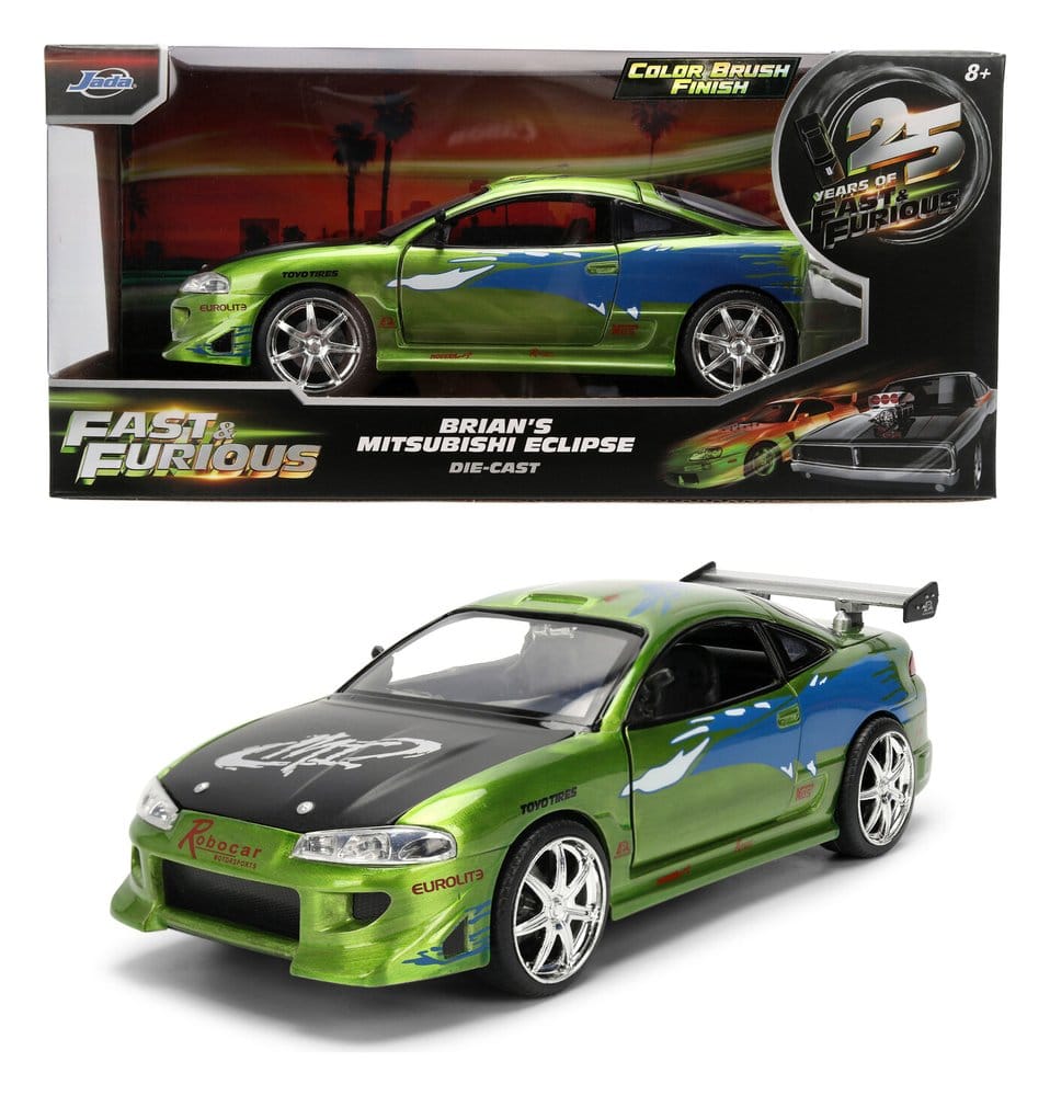 Fast & Furious Diecast Modell 1:24 Anniversary Mitsubishi 19 cm Image