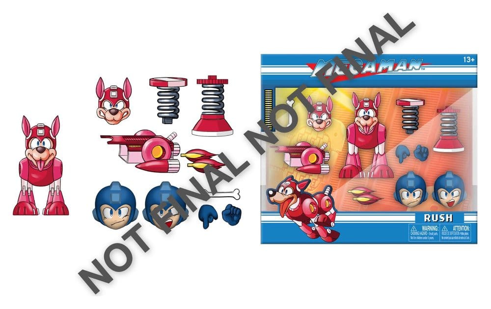 Mega Man Actionfigur Rush 7 cm Image