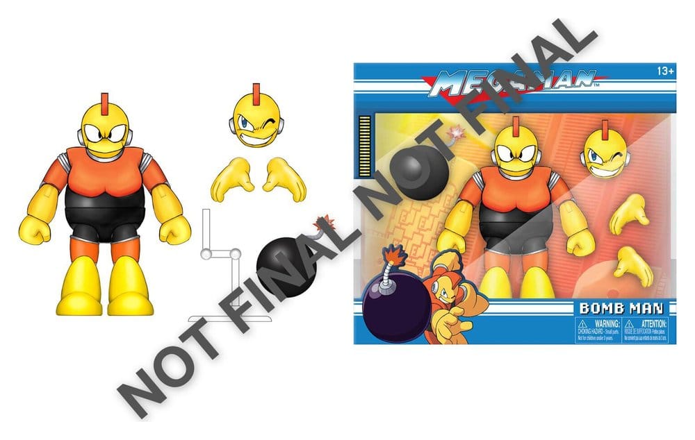 Mega Man Actionfigur Bomb Man 13 cm Image