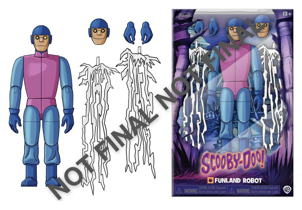 Scooby Doo Actionfigur Funland Robot 16 cm Image