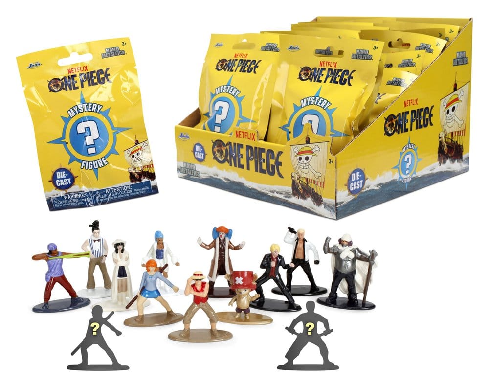 One Piece Nano Metalfigs Minifiguren Blind Pack 5 cm Display (24) Image