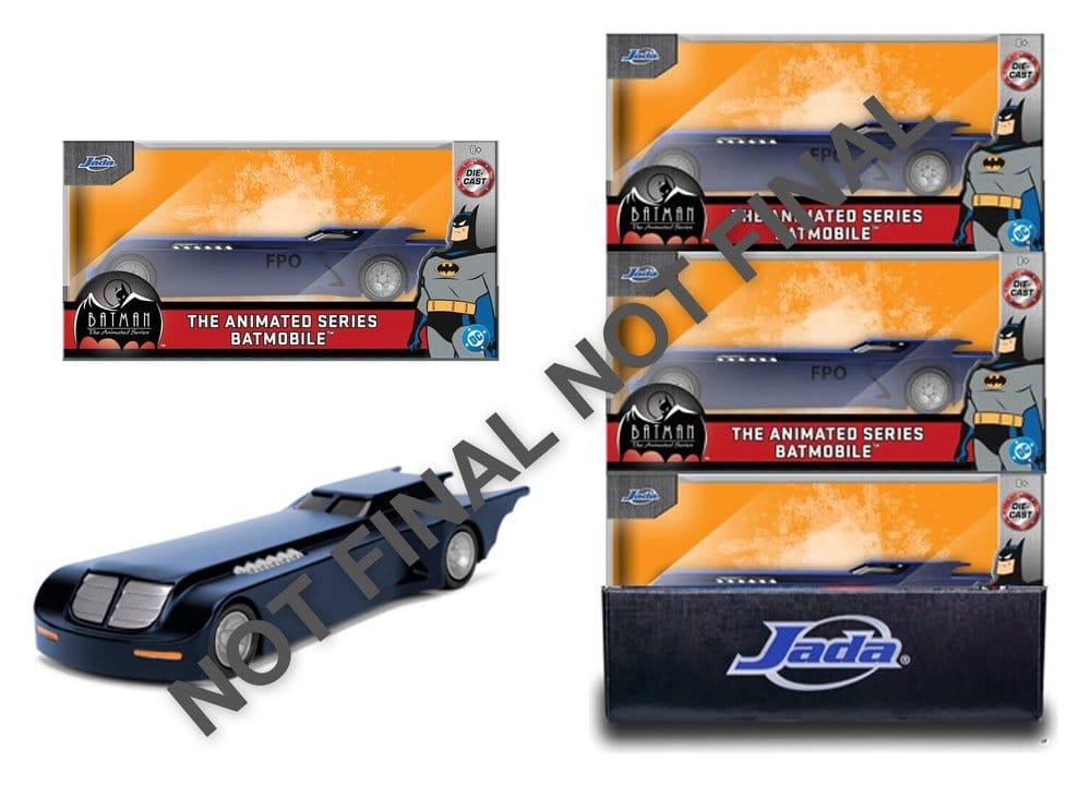 Batman: The Animated Series Diecast Modelle 1/32 Batmobile Sortiment (6) Image