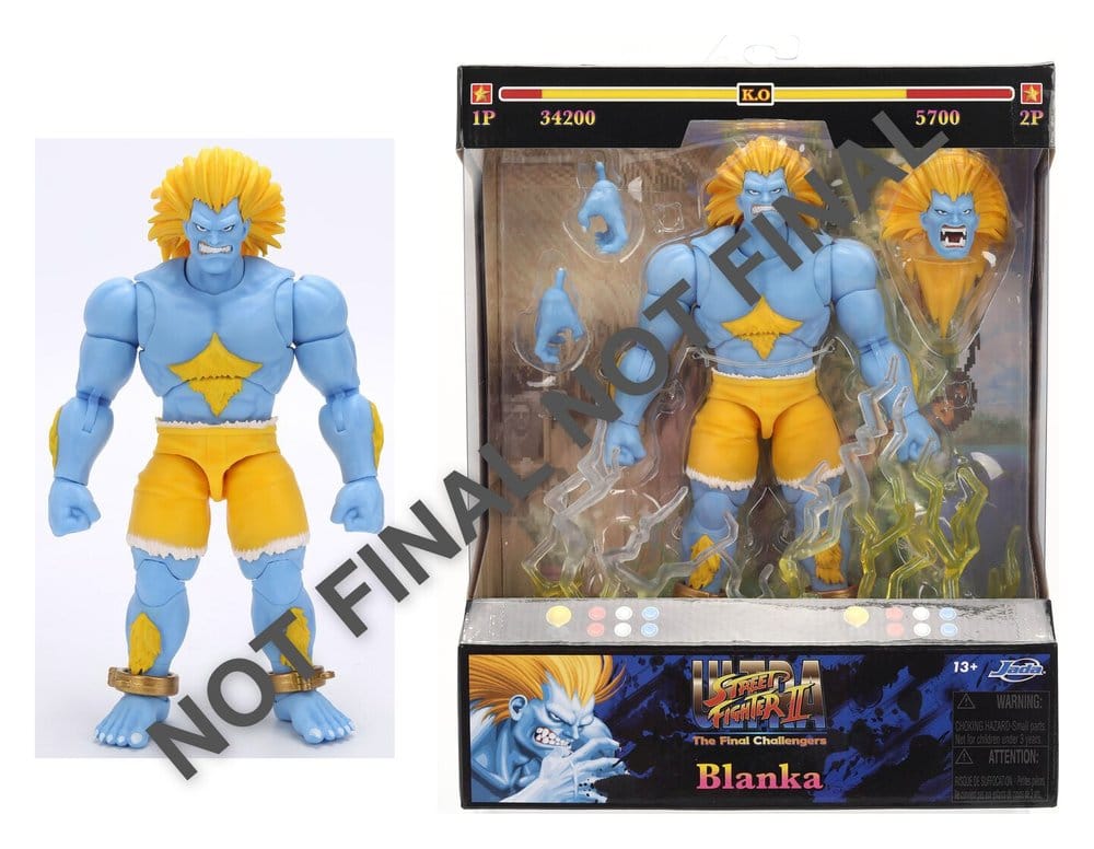 Street Fighter II Actionfigur Blanka P2 19 cm Image