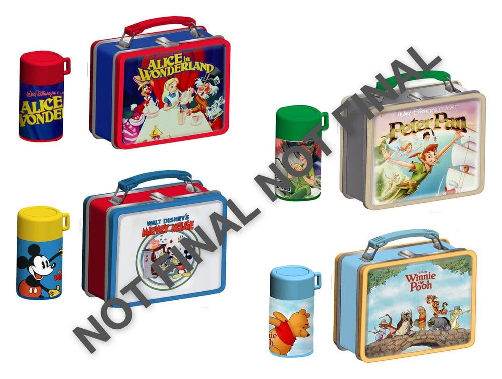 Disney Lunch Time Collectibles Minifiguren 6 cm Display (12) Image