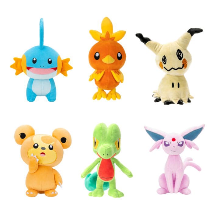 Pokémon Plüschfigur Version 22 20 cm Sortiment (6) Image