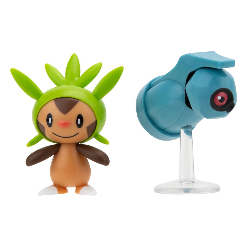Pokémon Battle Figure First Partner Set Figuren 2er-Pack Igamaro, Tanhel 5 cm Image 1