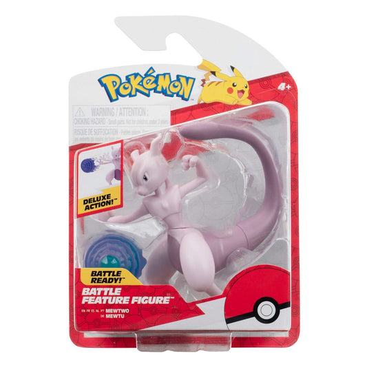 Pokémon Battle Feature Figur Mewtu 10 cm Image 2