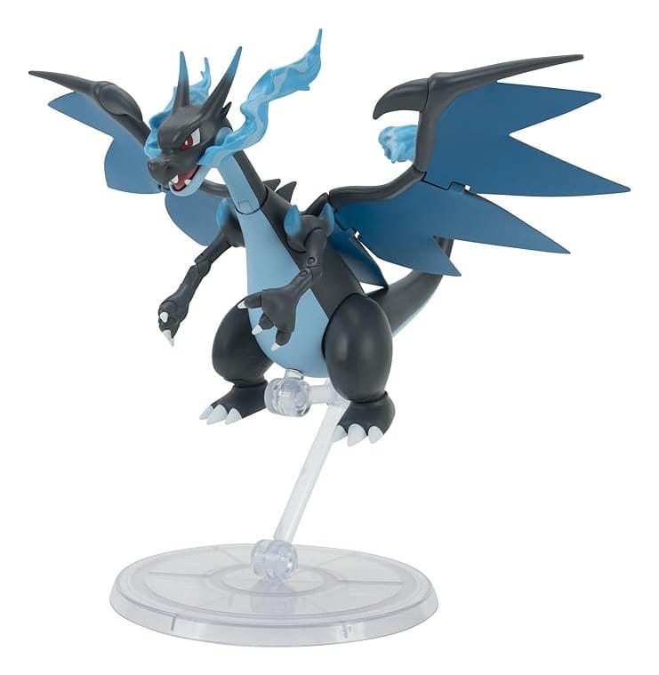 Pokémon Select Super-Articulated Figur Mega Charizard X 15 cm Image 6