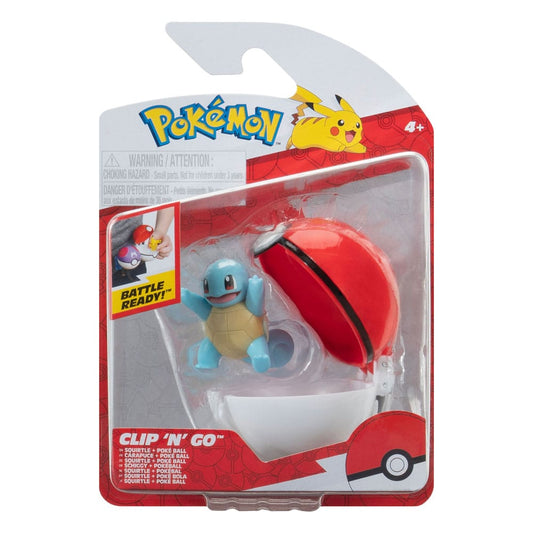 Pokémon Clip'n'Go Poké Balls Schiggy #3 & Pokéball Image 2