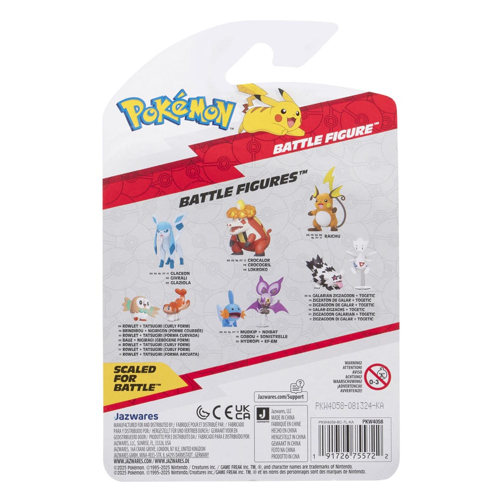 Pokémon Battle Figur Raichu 5 cm Image 4