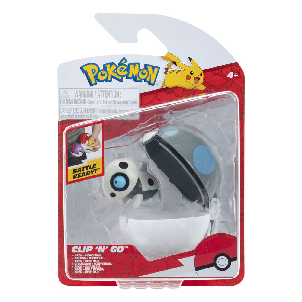Pokémon Clip'n'Go Poké Balls Stollunior & Schwerball Image 3