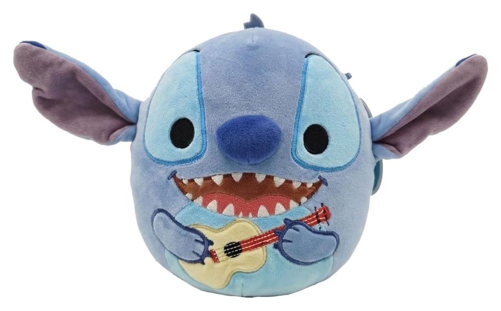 Lilo & Stitch Squishmallow Plüschfigur Stitch With Guitar 20 cm Image