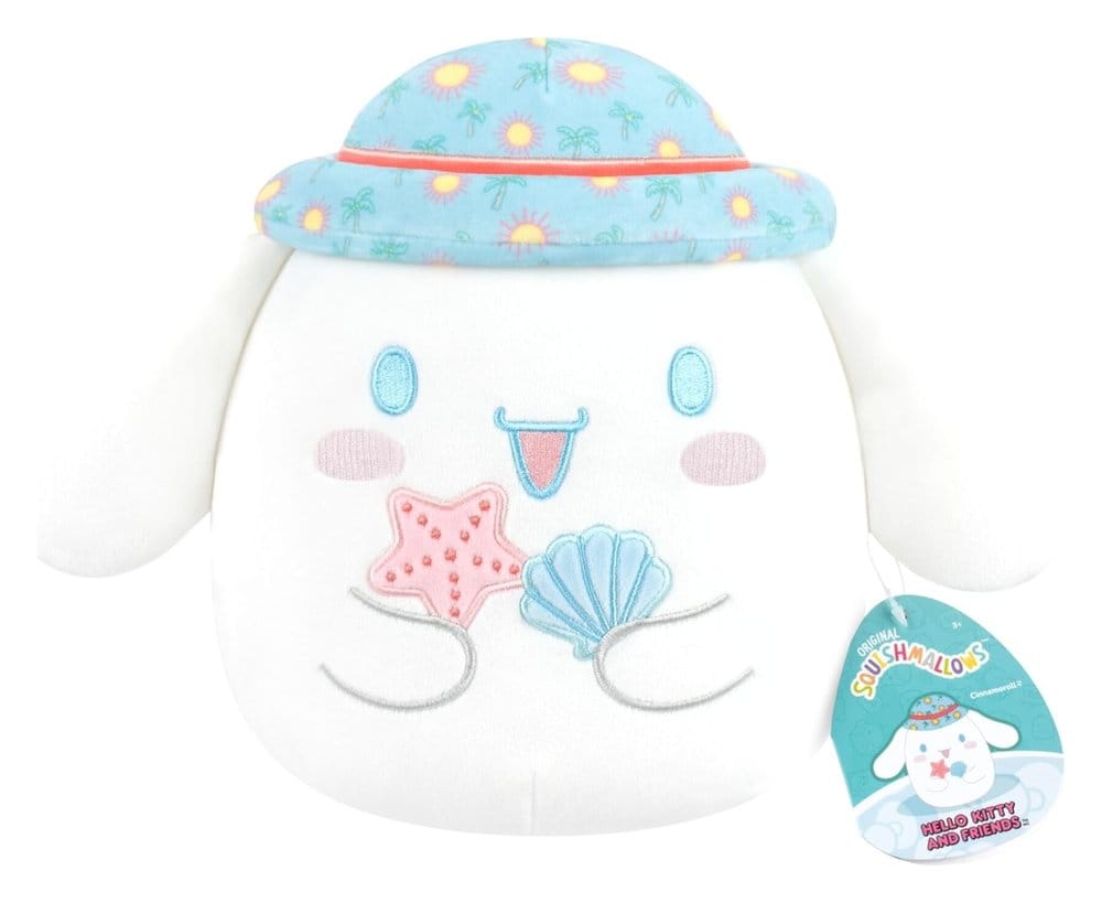 Sanrio Squishmallow Plüschfigur Hello Kitty and Friends Seize the Moment Cinnamoroll Hat 20 cm Image