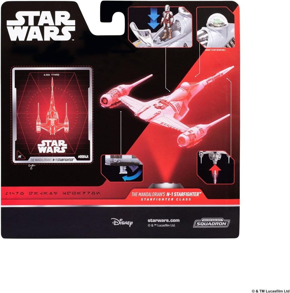 Star Wars Mittelgroßes Fahrzeug N1 with Mando 13 cm Image 6