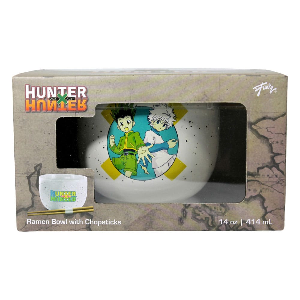 Hunter x Hunter Ramen-Schüssel mit Stäbchen 414 ml Image 4