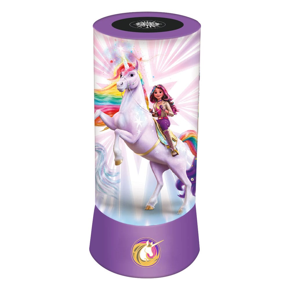 Unicorn Academy Nachtlicht mit Projektion Star Image 1