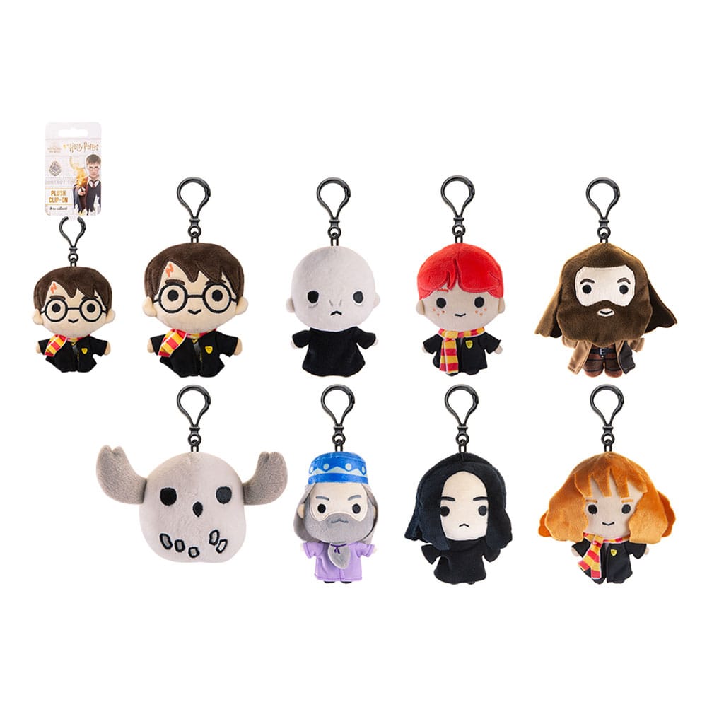 Harry Potter Clip-On Plüschfiguren 12 cm Sortiment (12) Image