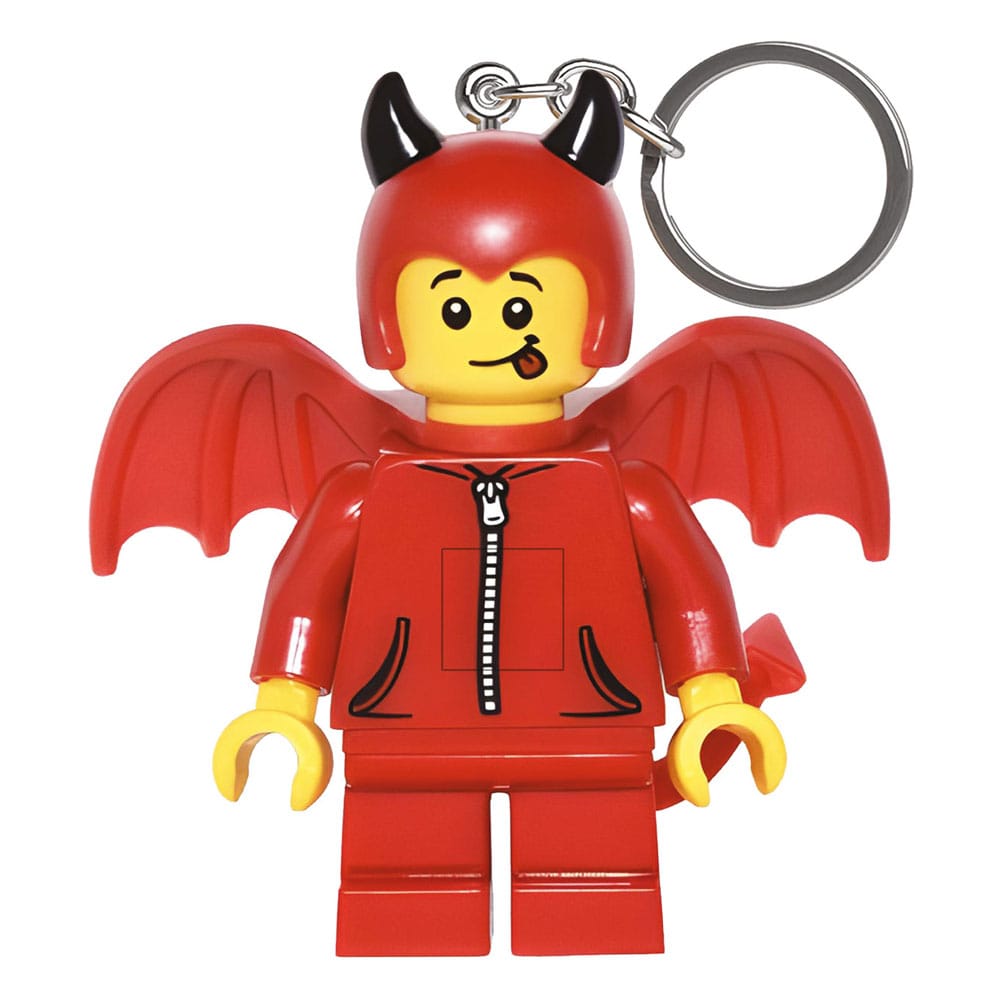 LEGO Minifigures Schlüsselanhänger mit Leuchtfunktion Kleiner Teufel 8 cm Image