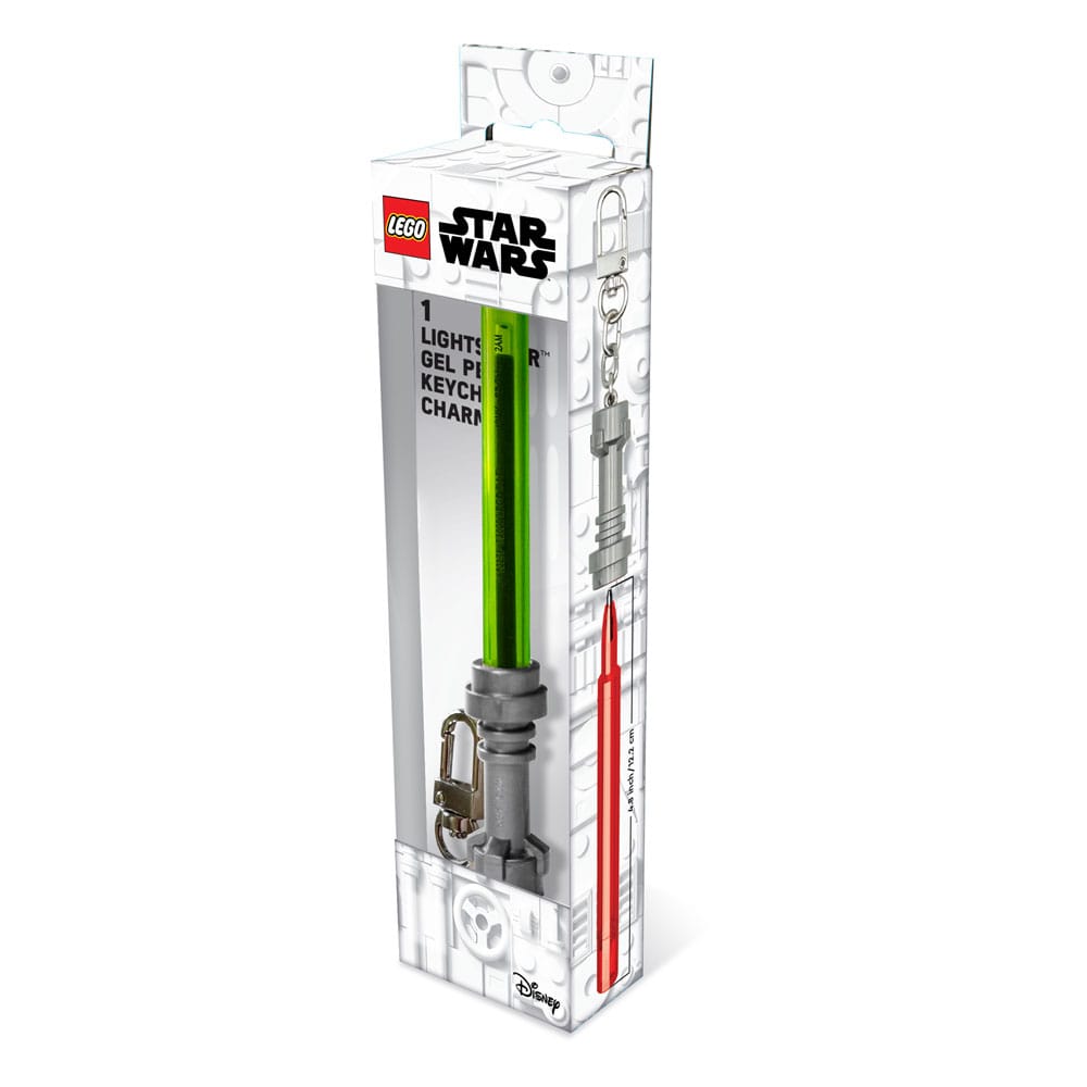 LEGO Star Wars Gelstift mit Clip Limettengrün Image