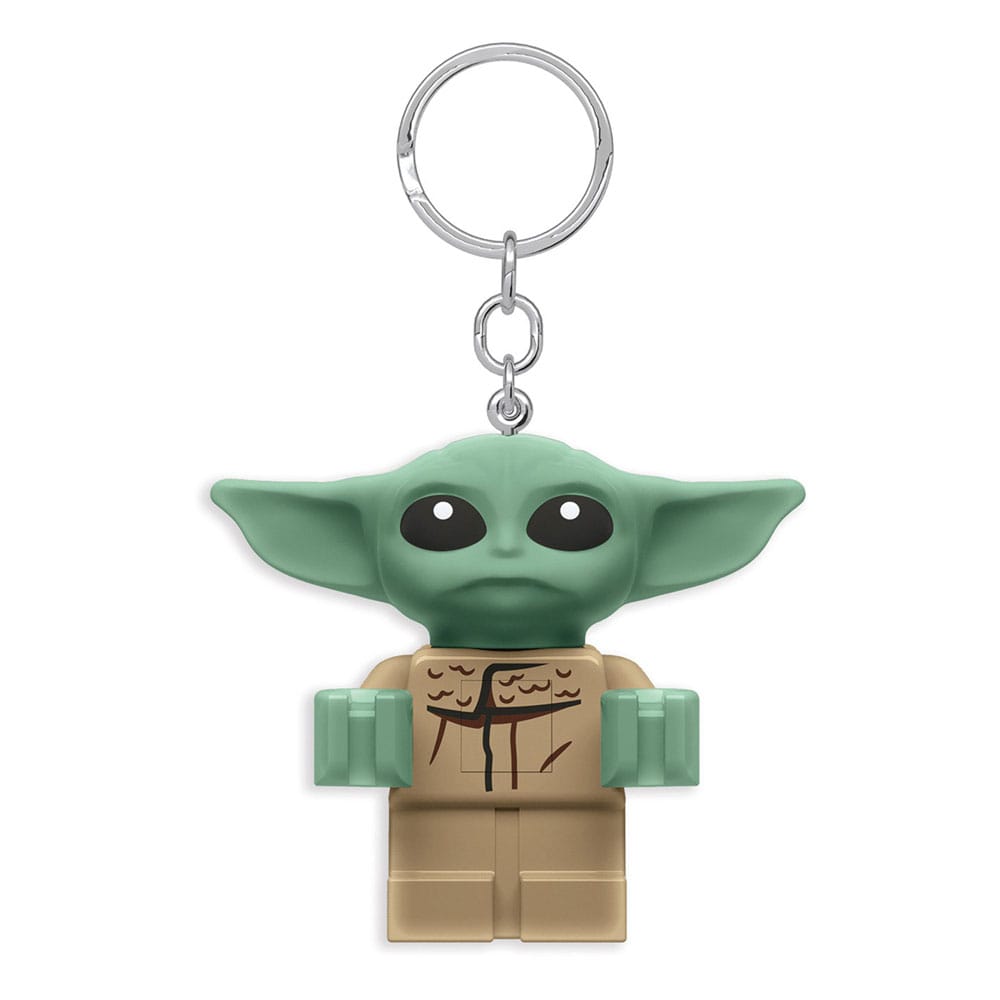 LEGO Star Wars The Mandalorian Schlüsselanhänger mit Leuchtfunktion Grogu 8 cm Image