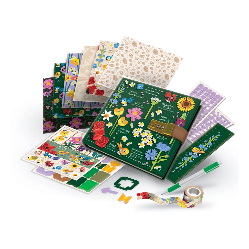 LEGO Tagebuch Set mit Schloss Botanicals Image