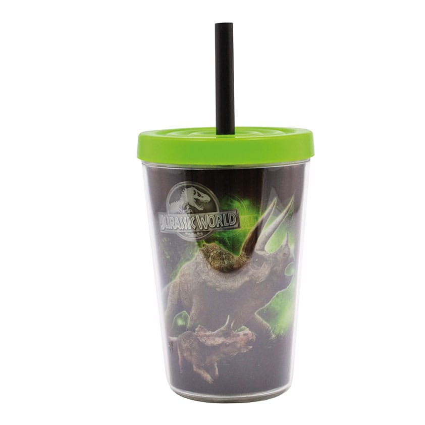 Jurassic World Trinkbecher mit Trinkhalm 300 ml Image