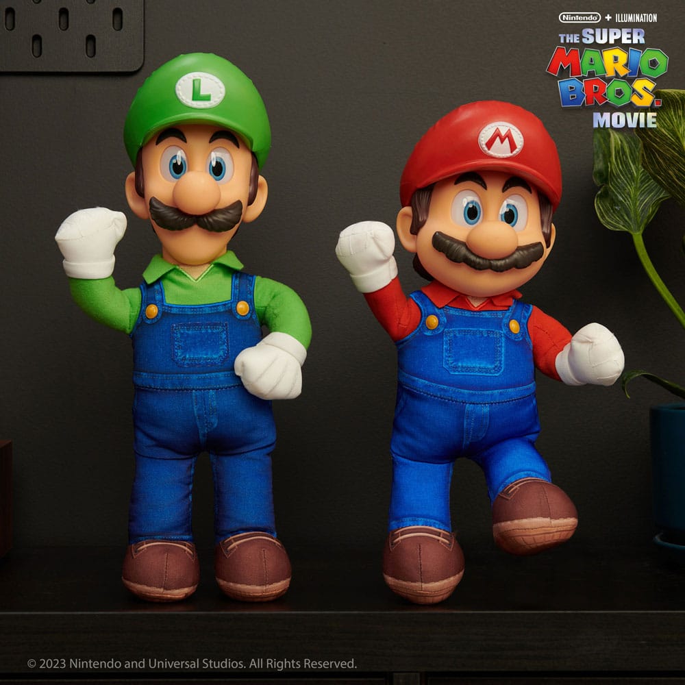 Der Super Mario Bros. Film Plüschfigur Luigi 30 cm Image 5