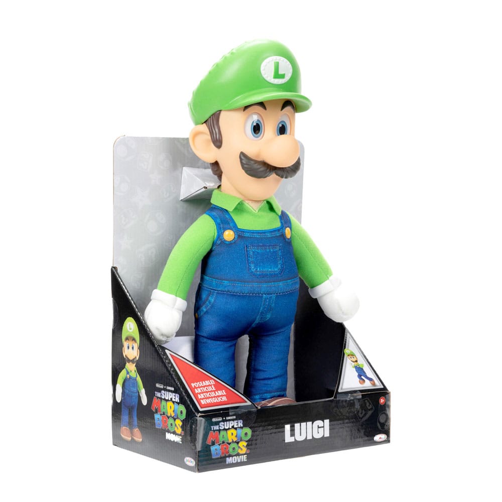 Der Super Mario Bros. Film Plüschfigur Luigi 30 cm Image 11