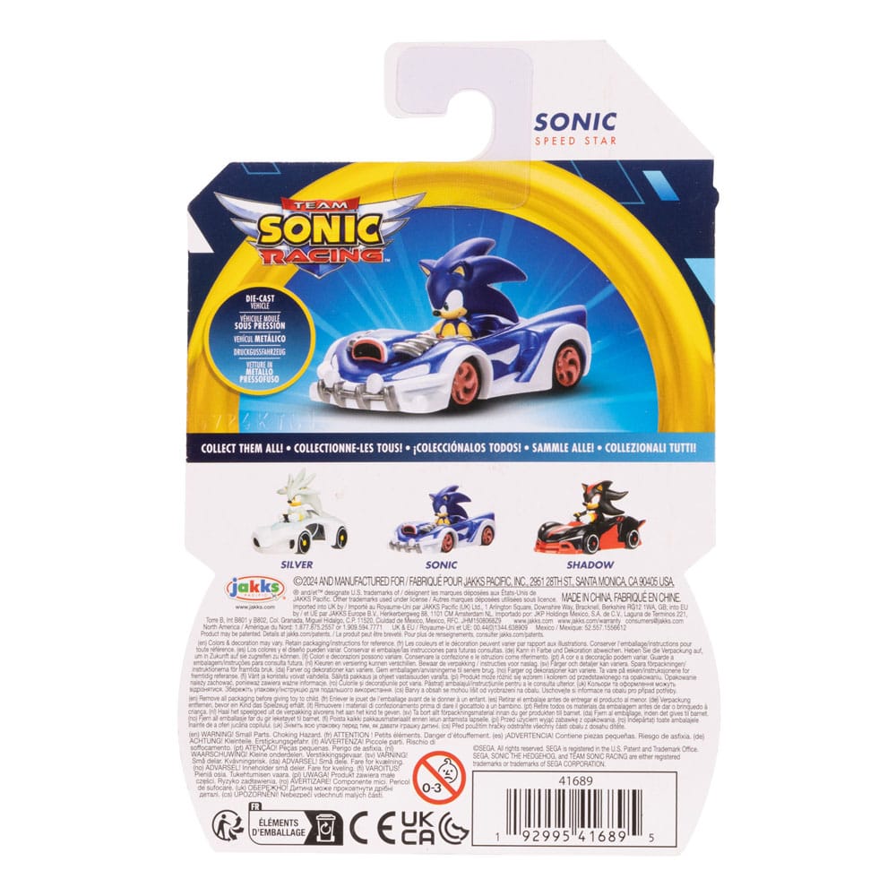 Sonic - The Hedgehog Diecast Modellautos 1/64 Wave 7 Sortiment (4) Image 5