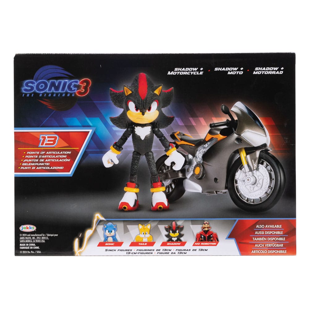 Sonic - The Hedgehog Movie 3 Actionfigur mit Fahrzeug 13 cm Image 10
