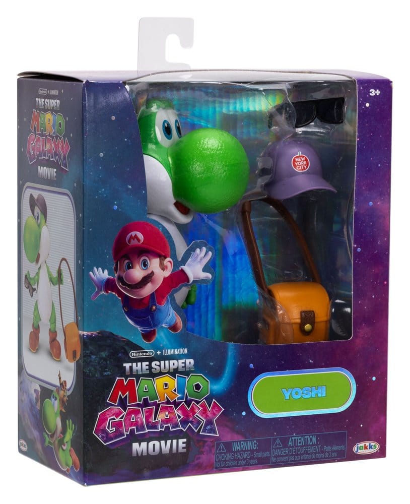 Der Super Mario Galaxy Film Actionfigur Yoshi 13 cm Image 12