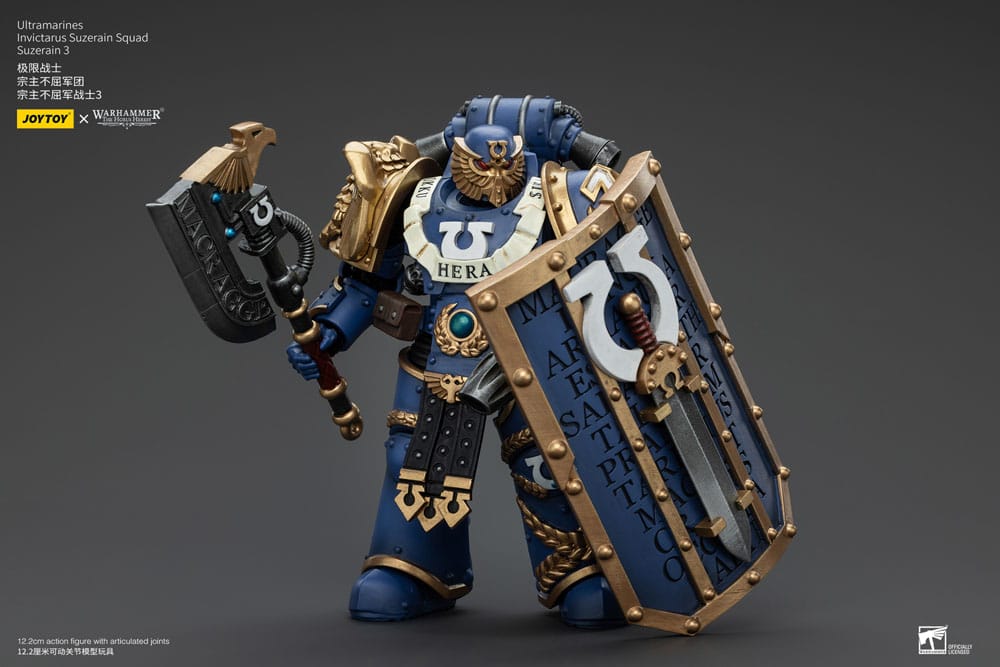 Warhammer The Horus Heresy Actionfigur 1/18 Ultramarines Invictarus Suzerain Squad Suzerain 3 12 cm Image 2