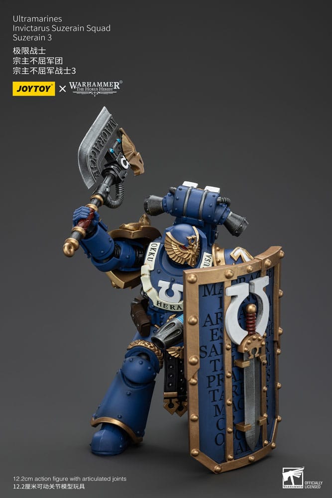 Warhammer The Horus Heresy Actionfigur 1/18 Ultramarines Invictarus Suzerain Squad Suzerain 3 12 cm Image 7